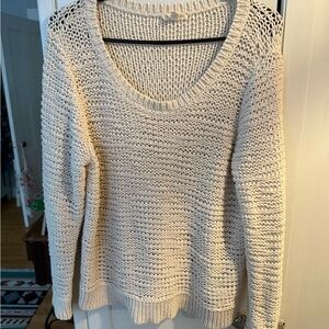 Eileen Fisher Crochet look summer sweater